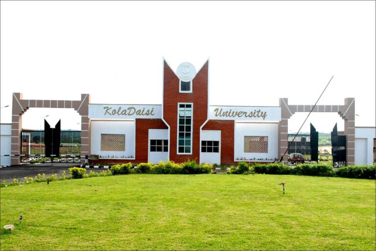 KolaDaisi University (KDU) School Fees Schedule for the 2019/2020 Academic Session