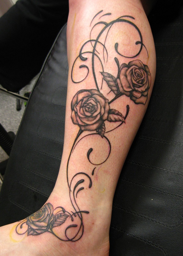 25+ Feminine Lower Leg Tattoos For Females
