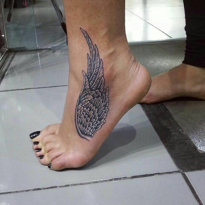 25+ Feminine Lower Leg Tattoos For Females