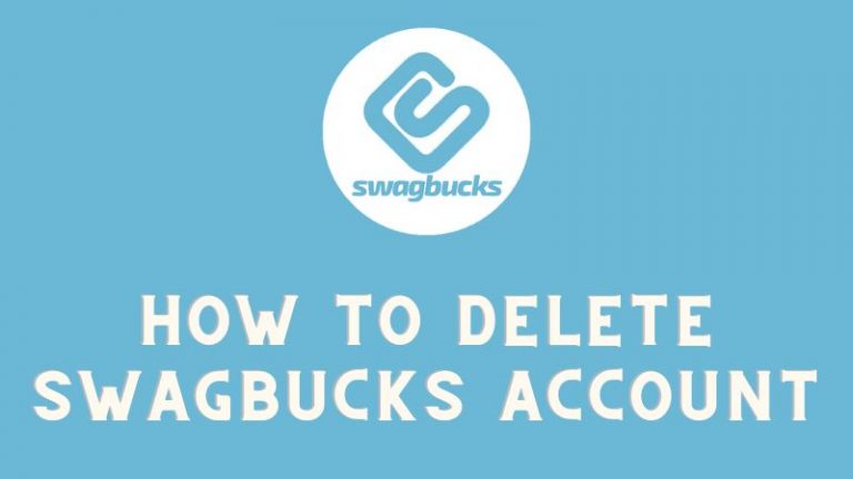 How to delete a swagbucks account