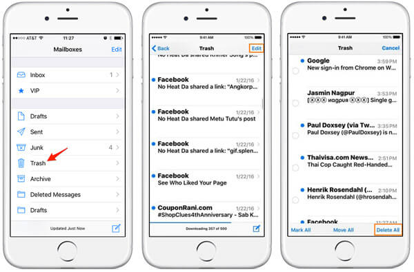 How to Delete Trash on iPhone